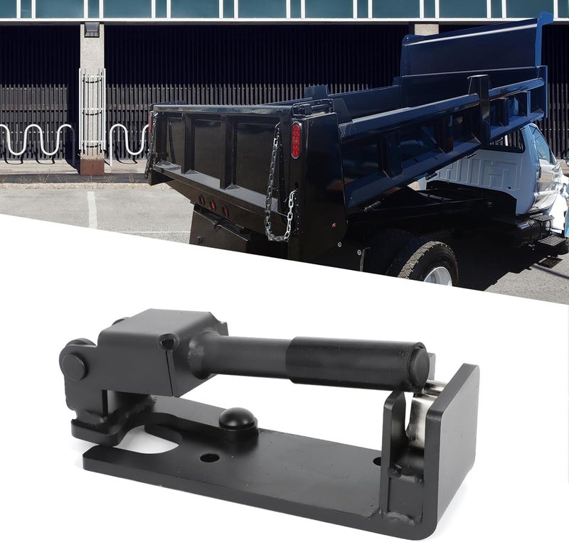 Foruly 1665644 Right-Side Tailgate Latch Kit, Heavy-Duty Black Tailgate Lock Kit for Large Vehicles, Cars, and Trucks with Metal Dump Bodie (Right-Side) - Image 1